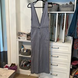 Chaser brand jumpsuit. Gray denim